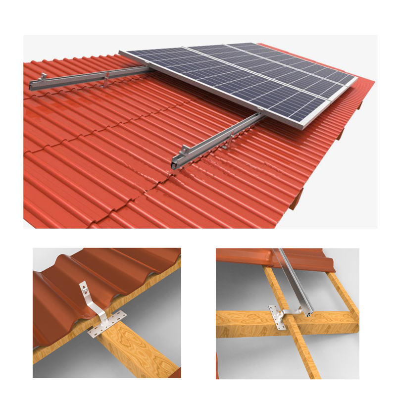 tile roof solar mounting